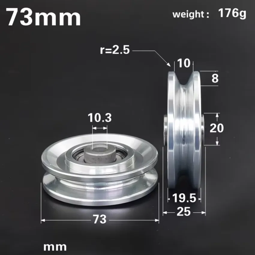 Aluminium-Pulley-Wheel