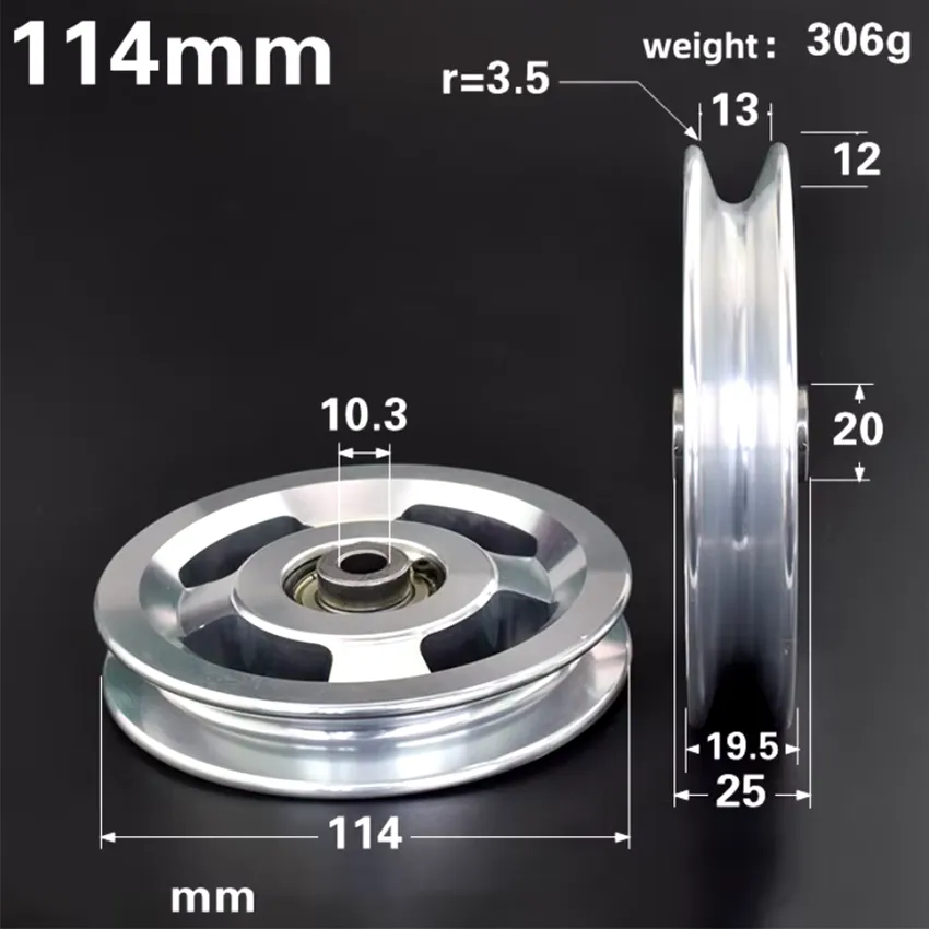 Aluminium-Pulley-Wheel